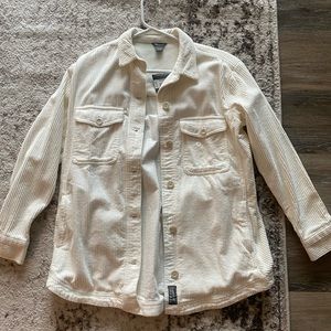 Eddie Bauer Cream Shacket